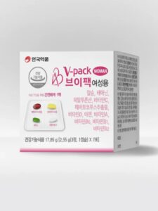 安国药品 V Pack 女性用 多效合一复合维生素 面膜7包