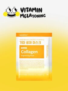 MEDIFEEL美蒂菲 纯素 维生素 胶原蛋白 提亮面膜 30ml