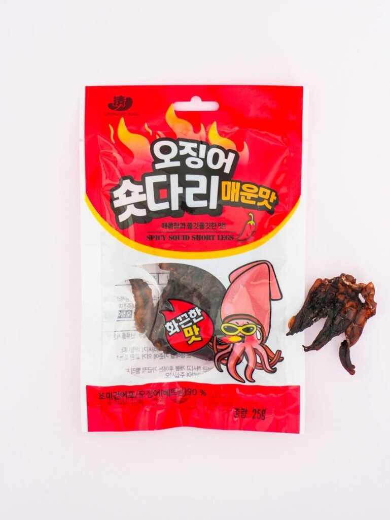 鱿鱼 短腿 辣味 25g