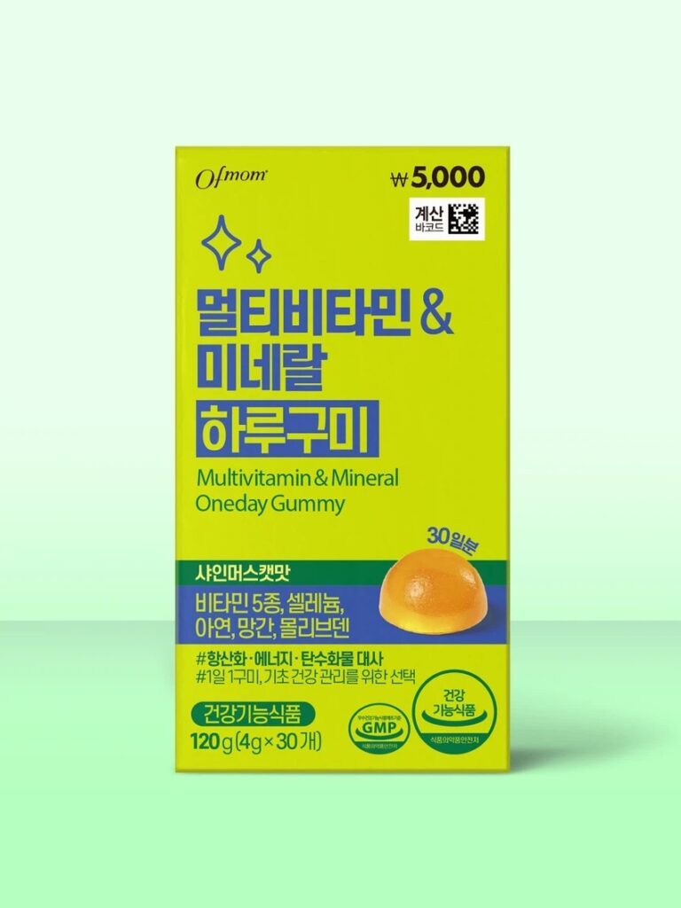Obmoms 多种维生素＆Mineral 每日软糖 30日量