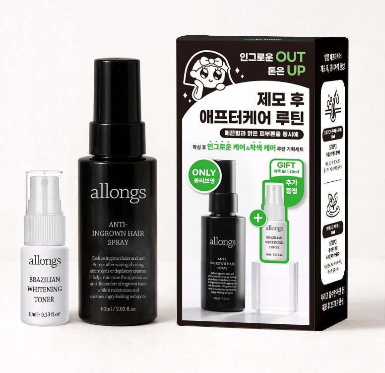 Alrong Anti Ingeuroun Heeo 喷雾 60ml 企划装(+ 美白爽肤水 10ml)