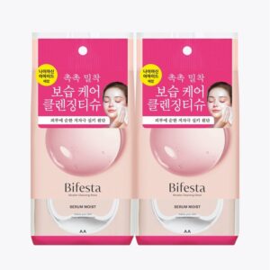 Bifesta 洁肤湿巾 精华保湿型 双重企划 (洁面湿巾46片+46片) 企划装