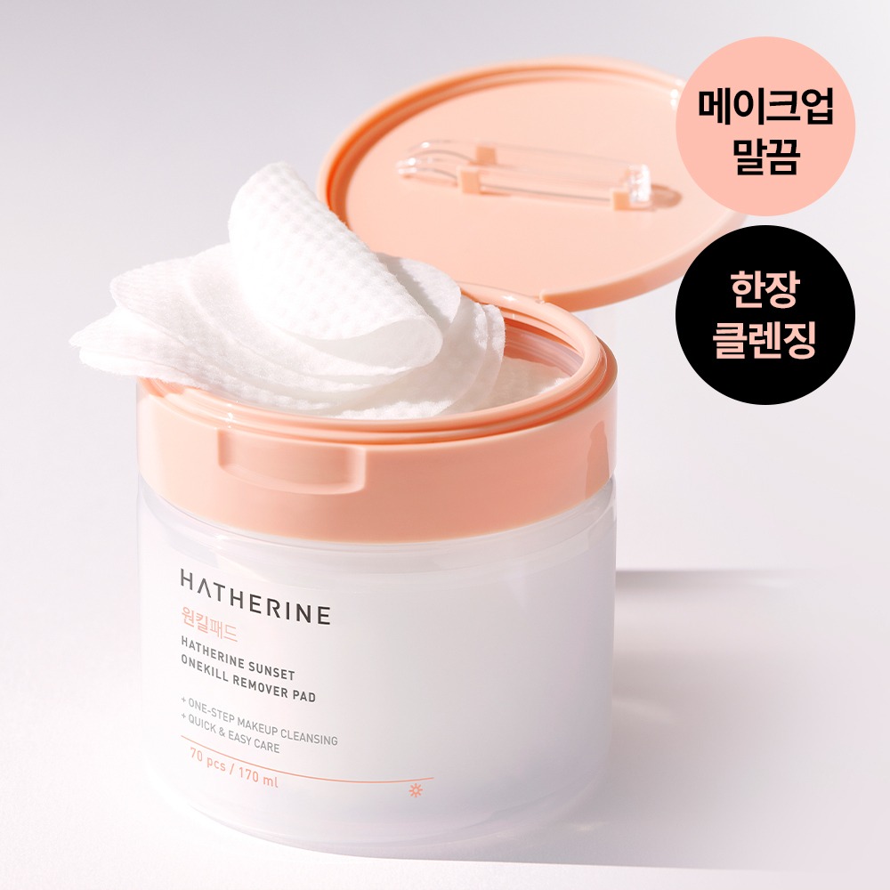 HATHERINE Seonset Wonkil 卸妆液 棉片 70片/170ml