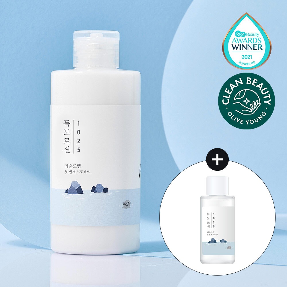 [低刺激] ROUND LAB 1025 独岛爽肤水 乳液200ml 企划装（赠50ml）
