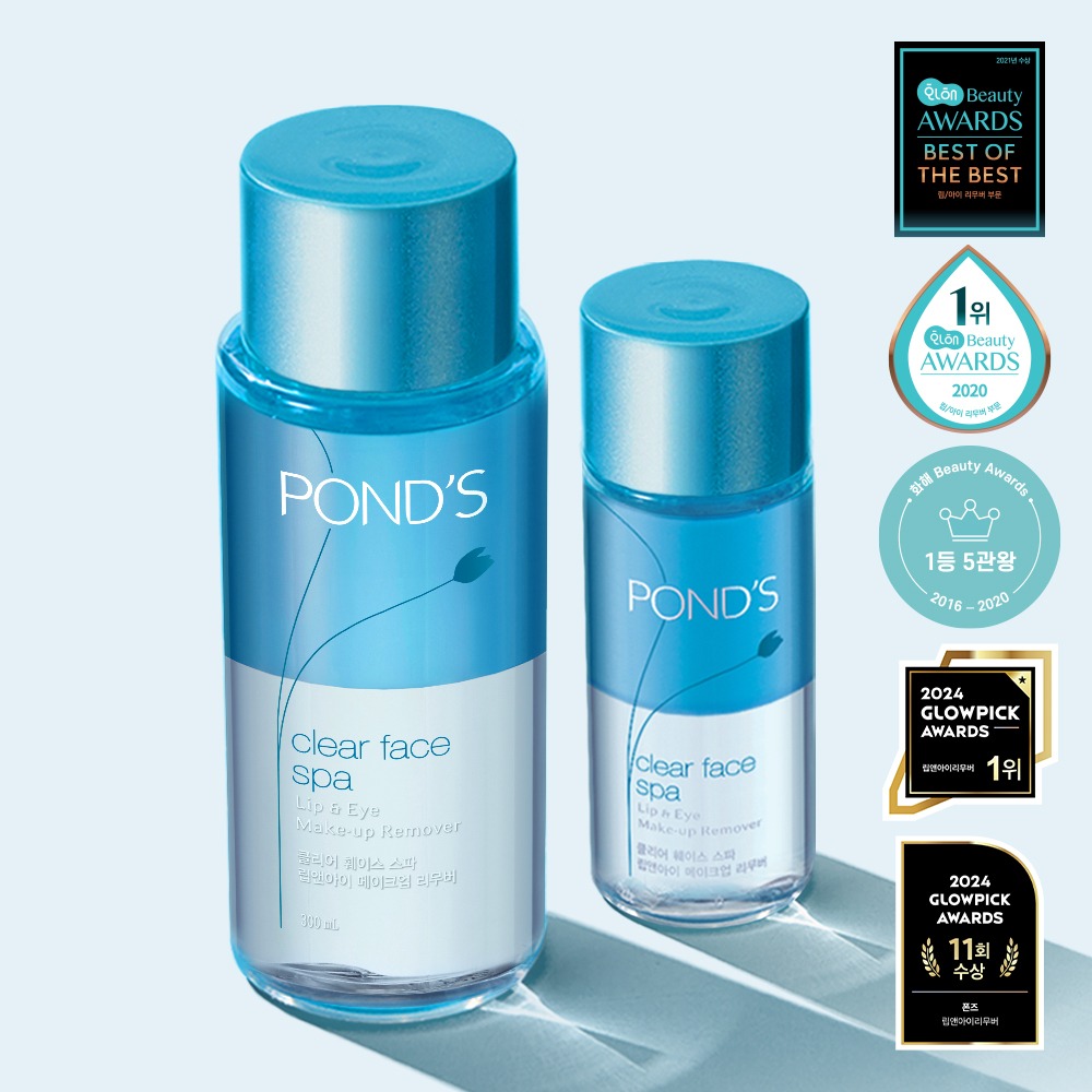 POND'S 清爽 Seupa 唇眼卸妆液 300ml+120ml 企划装