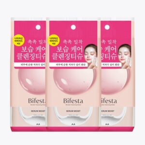Bifesta 洁肤湿巾 精华保湿型 三重企划装 (洁面湿巾46片× )