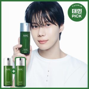 [清爽哑光] AHC 温感Ri男士 毛孔 Peureswi 多效合一精华液 双重企划装 (120ml+120ml)
