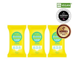 Ariul Deo Peopekteu 洁面湿巾 Plus 三瓶装企划 (20片x3片装) 企划装