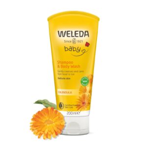 Weleda 金盏花 婴儿洗发沐浴露 200ml