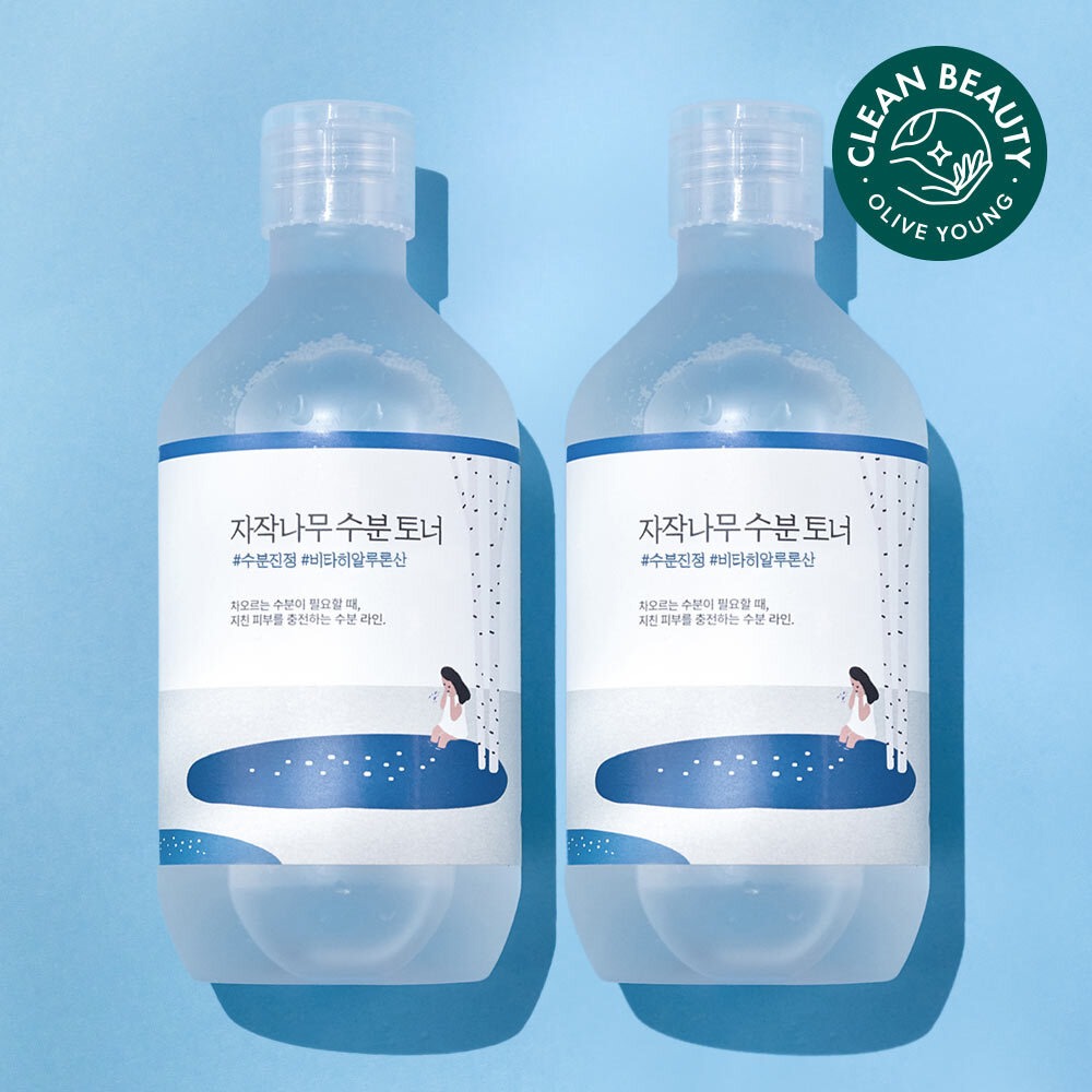 [补水活力] ROUND LAB 白桦树补水爽肤水 买一送一企划 (300ml+300ml) 企划装