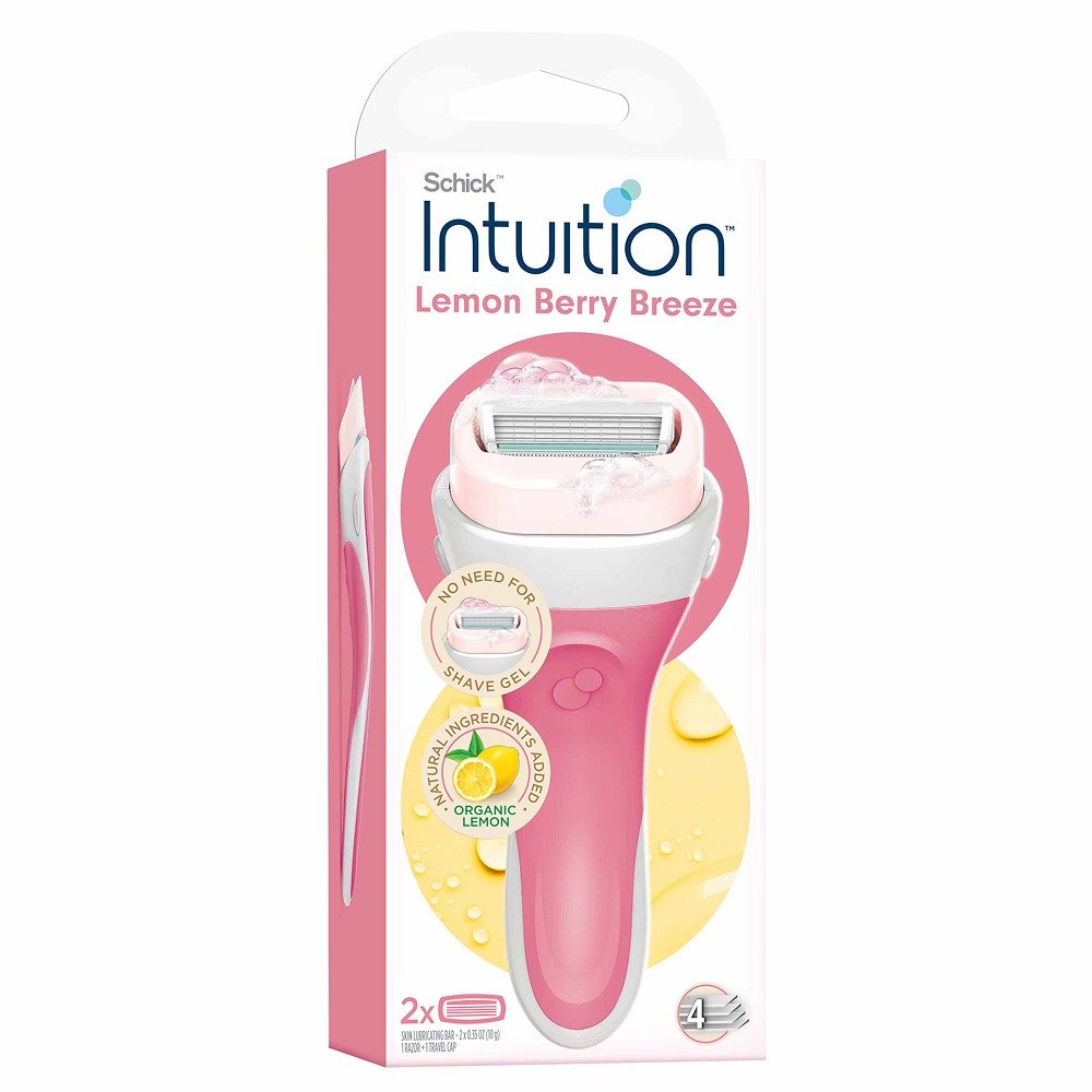 Schick Intuition 脱毛器(主机+2件刀片) 2Jong(柠檬莓/芦荟) Taek 1