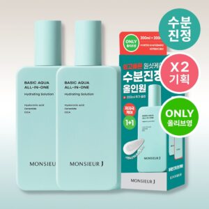 Monsieur J Basic 水润 保湿 多效合一 买一送一企划(200ml+200ml) 企划装