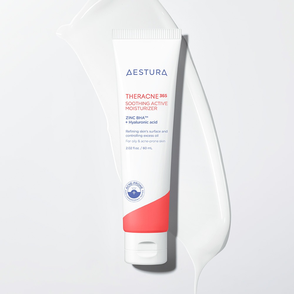 [痘痘修护乳] AESTURA 特拉克尼365 舒缓活性保湿霜 乳液60ml
