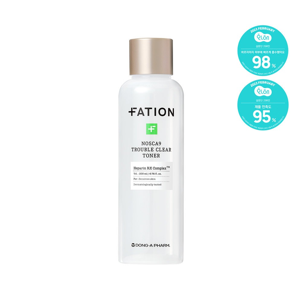 [弱酸性/低刺激] Partion North9 痘痘清爽 爽肤水 200ml