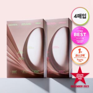 [紧致提拉/4片] Mediheal 视黄醇 胶原蛋白 轮廓面膜 2Jong (安瓶/面霜)