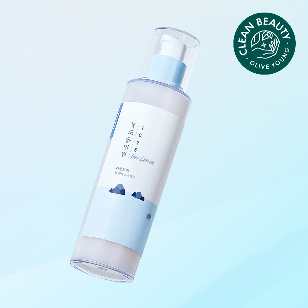 [控油Pibu/Yubun修护] ROUND LAB 男士 1025 独岛 多效合一 凝胶乳液200ml