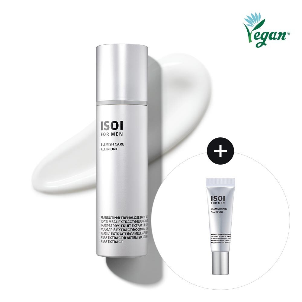 [提亮/Mingamseong] isoi 男士 焕亮修护多效合一 100ml 企划装（赠祛斑多效合一 15ml）