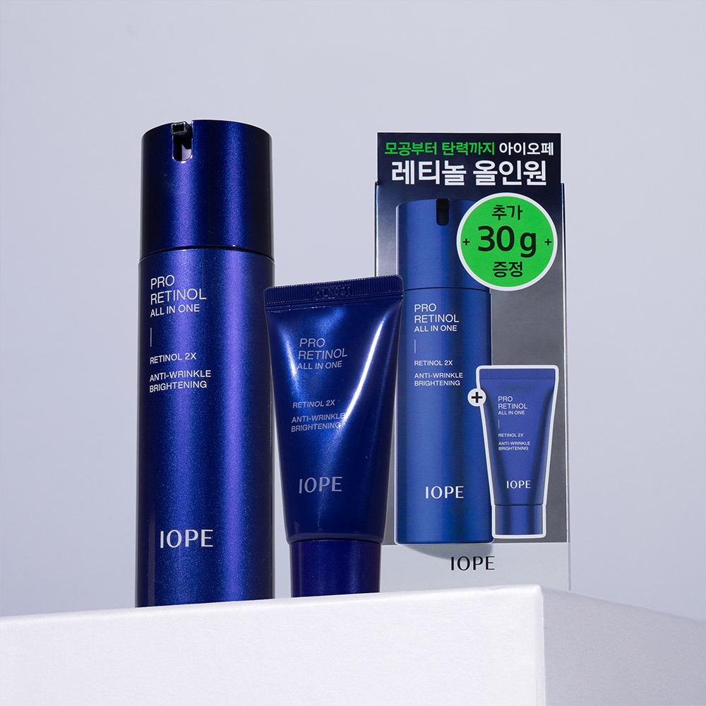 IOPE 男士 Peuro 视黄醇多效合一 120ml 企划装（赠30ml）