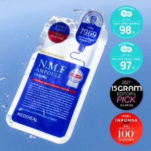 [12Eokjangdolpa] Mediheal Deo NMF 安瓶面膜 原味 1片