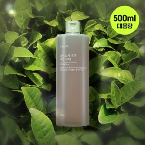 植物乐园 嫩绿茶 补水舒缓爽肤水 500ml