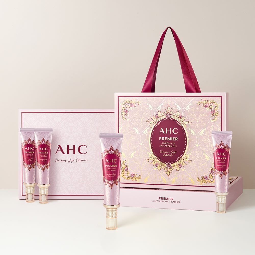 [提升/礼盒套装]AHC Peurimieo 眼霜安瓶 礼盒套装 40ml*4ea