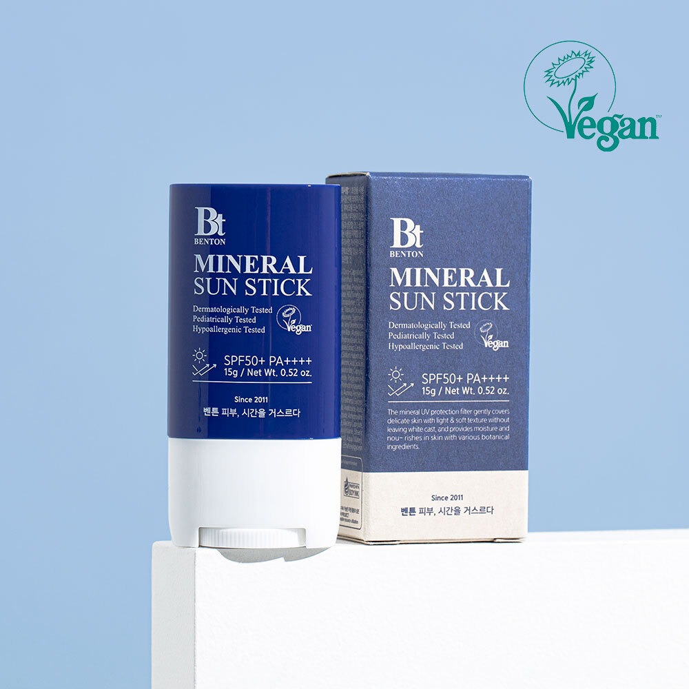 [清爽哑光] Benton 无机防晒棒 SPF50+ PA++++ 15g