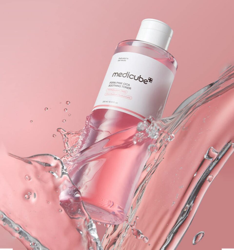 [痕迹美白]MediCube PDRN 粉红积雪草舒缓爽肤水 250ml