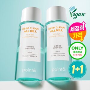 [Olyeongdandok400ml] 包 深层清洁 Olkil 唇眼卸妆液 200ml 买一送一企划装