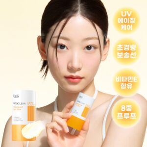 [哑光/无粘腻/防水] Dr.G 维他净透防水防晒棒 21g