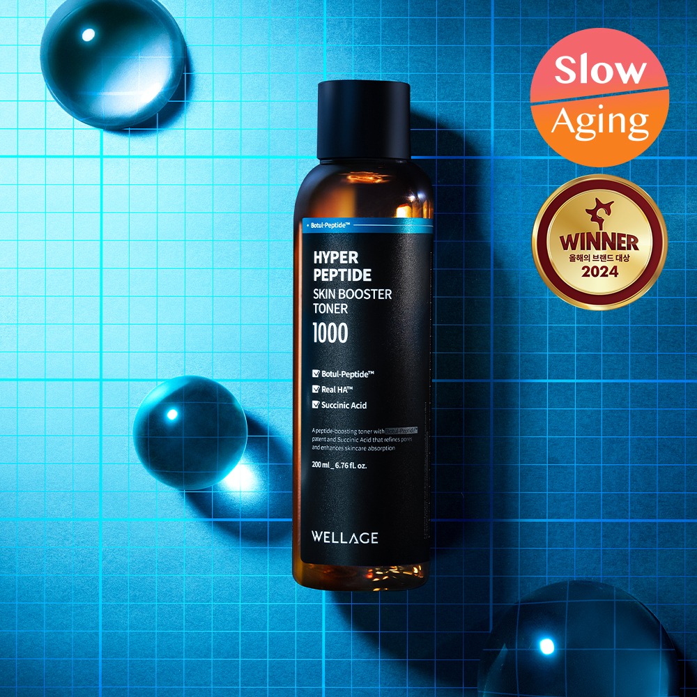 [毛孔爽肤水] Wellage 高效肽肌底爽肤水 200ml