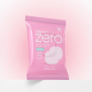 [旅行 必备好物] 芭妮兰 Clean It Zero 舒缓唇眼卸妆湿巾 30片