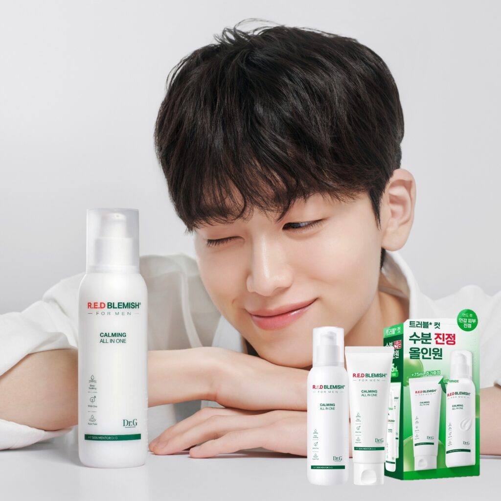 [升级版/痘痘修护/Myeondohu] Dr.G 红色痘痘修护 男士 舒缓多效合一 150ml 2Jong (单品/企划装)