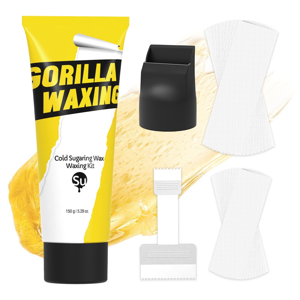 Gorilla Waxing 冷冻冷糖脱毛蜡 自用脱毛套装 1片装 (150g x 1ea)