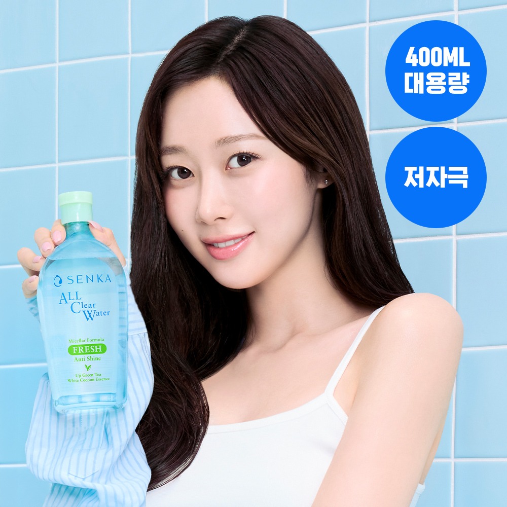 [大容量 Woteo]Senka Ol 清爽 Woteo Miselra 包Myulreo 清爽 400ml