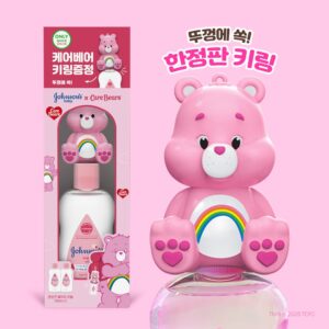 Johnson's Bedeutaim/粉色乳/Oil 2P Care Bear 企划装 乳液 面膜