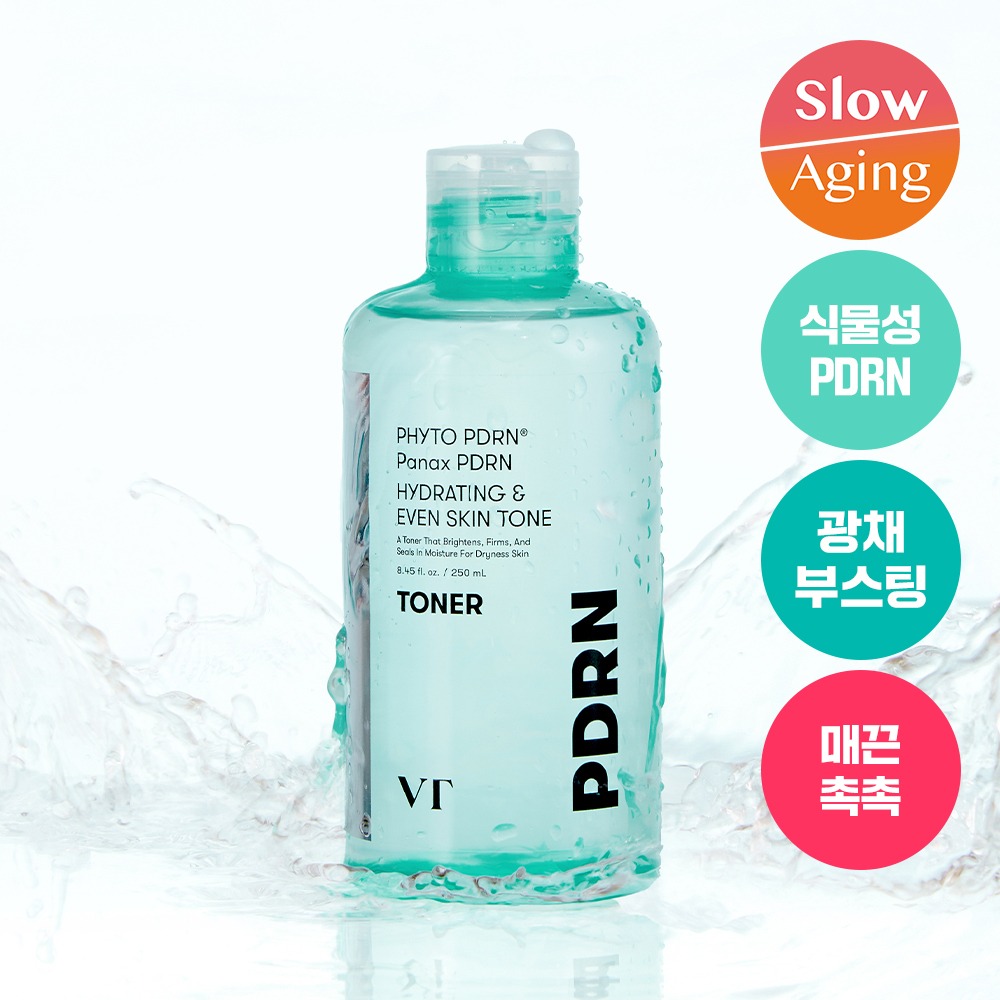 [光彩提亮] VT PDRN 爽肤水 250ml