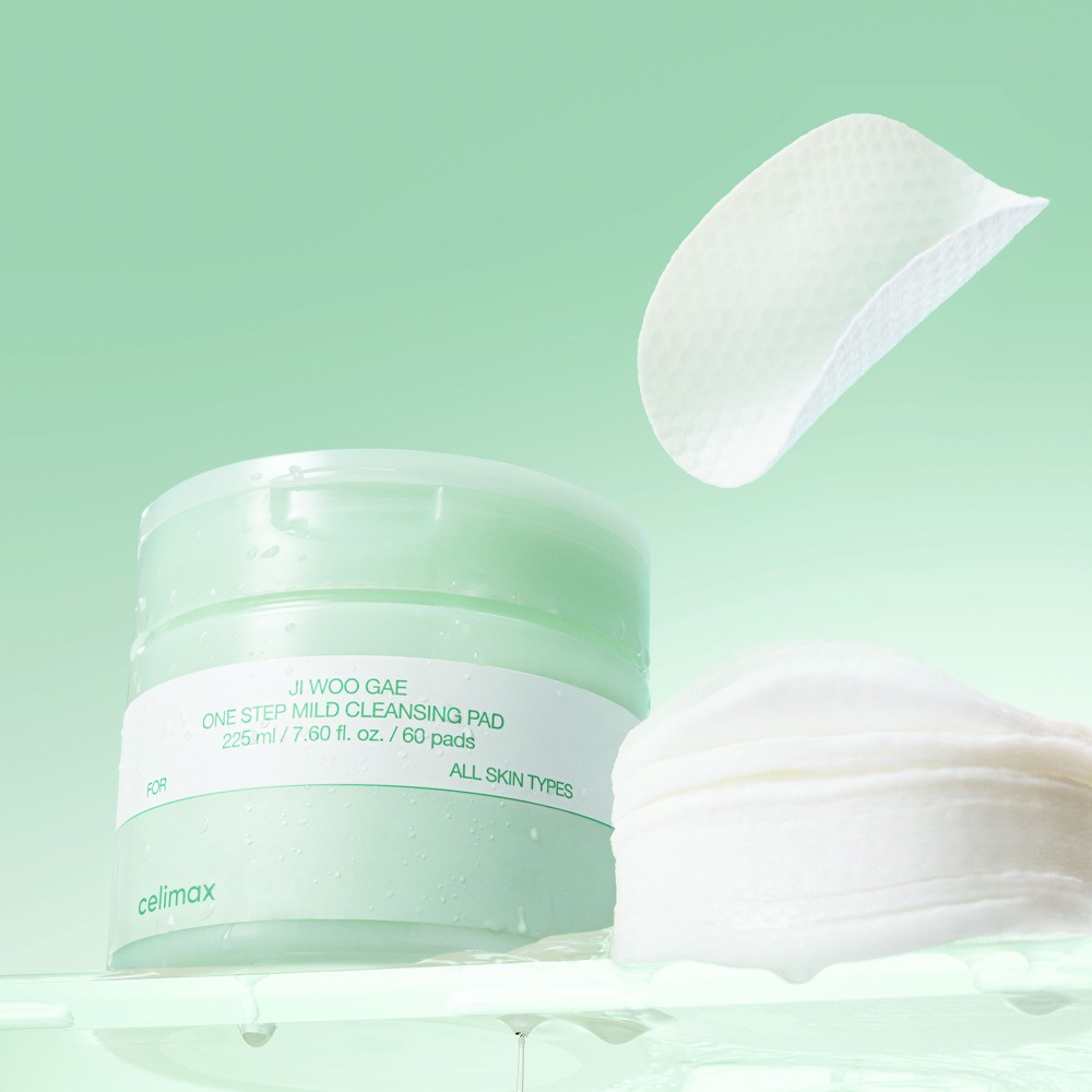 [Choganpyeonkeulrenjing/弱酸性] celimax Jiu片 Wonseutep 温和 Keulrenjing湿敷面膜 清洁棉片60片 企划装（赠10片）