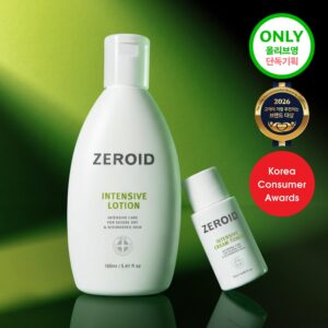 Zeroid 强化保湿乳液160ml 企划装（赠面霜爽肤水25ml）