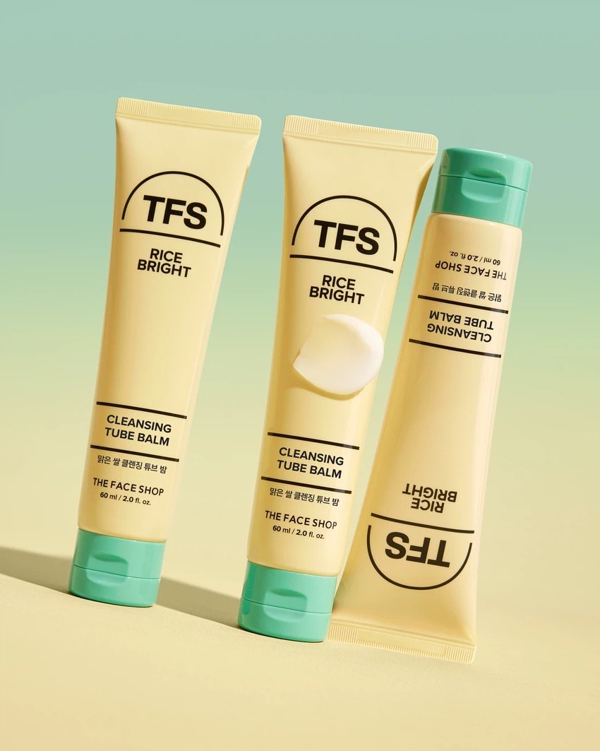 The Face Shop Malkeun 米 Keulrenjing Tyubeu 棒 60ml