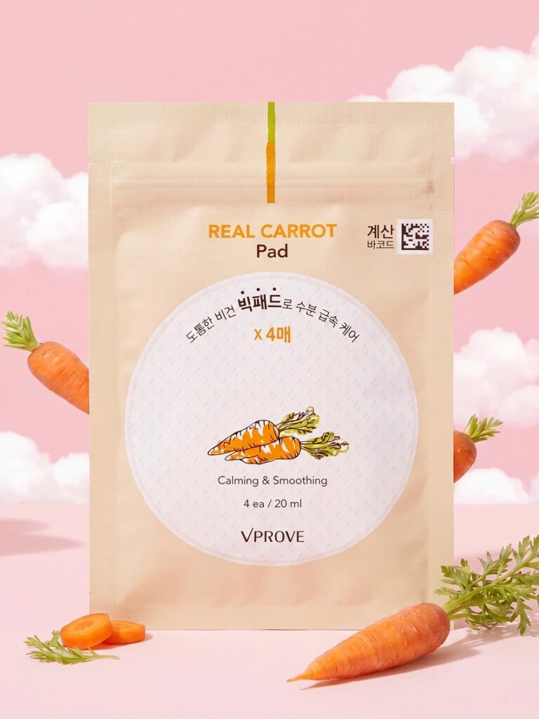 Beprove Rieolkaerot 护肤湿巾 4片装