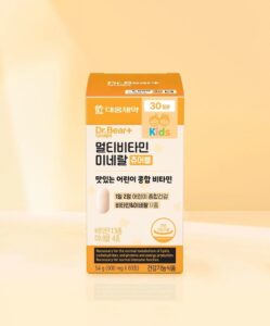 大熊制药 多种维生素 Mineral 咀嚼片 60片 30日量