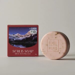 Muro 喜马拉雅粉色Solteu 磨砂香皂 90g