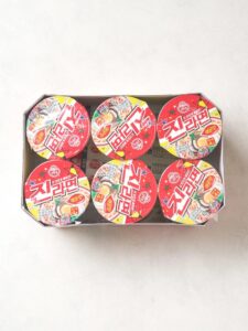 Ottogi 真拉面 辣味 Jakeunkeop 6包