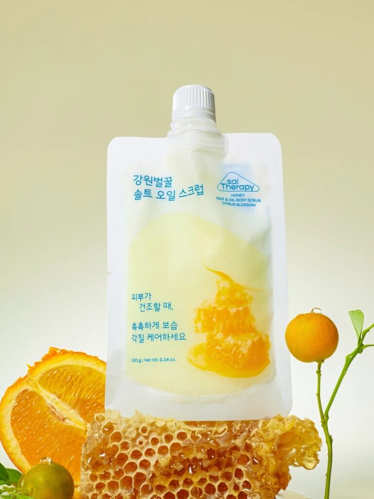Soltherapy 蜂蜜 盐油 身体磨砂膏 柑橘香Beulrasseom 180g