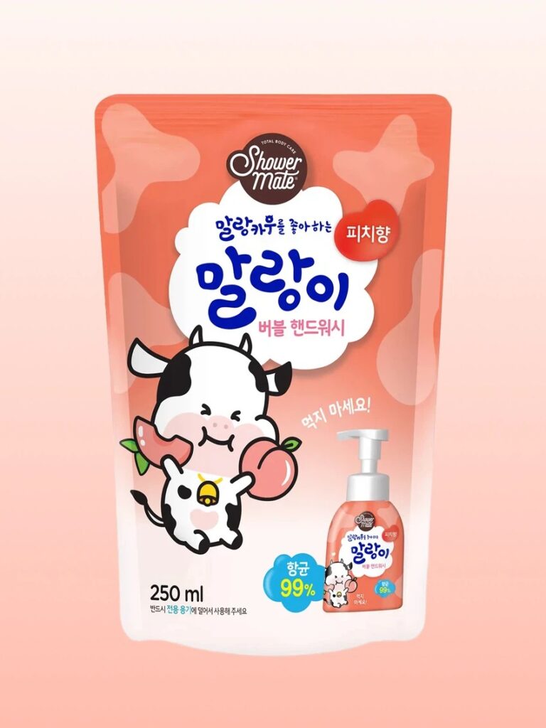 Shower Mate 纯净泡沫 洗手液补充装 桃香 250ml