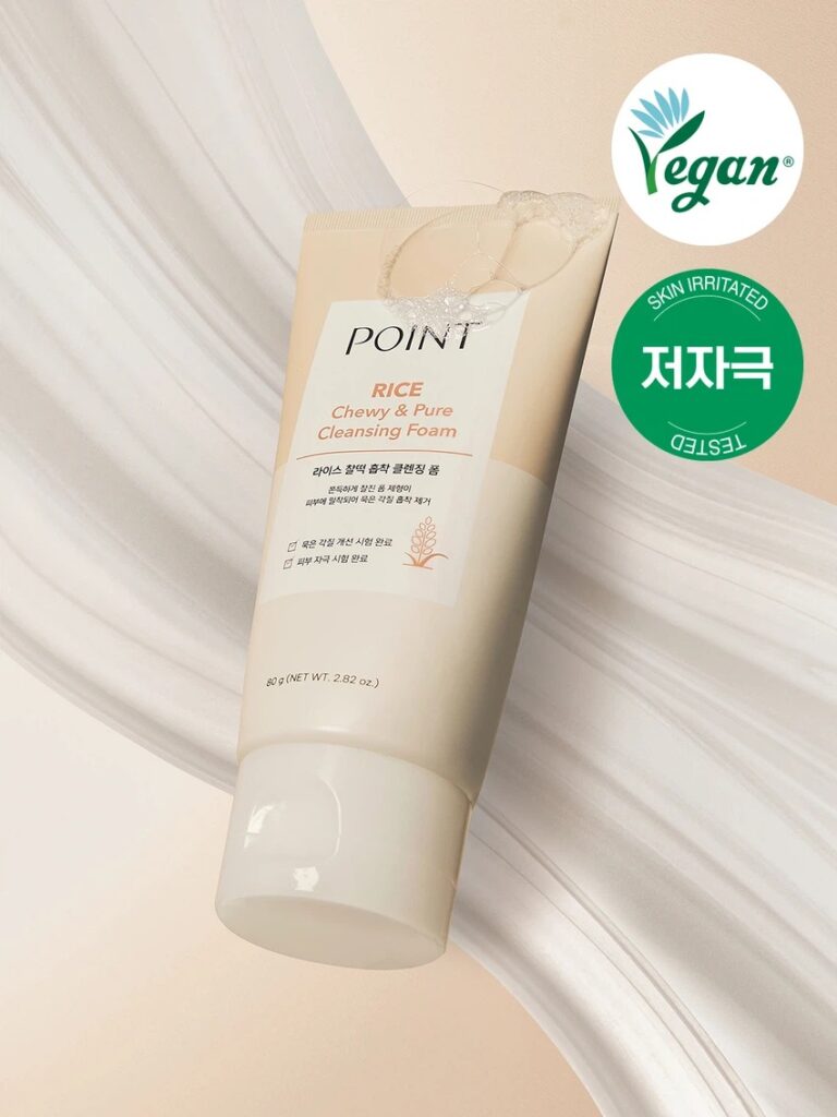 Point 米糠 Chaltteok Heupchak 洁面泡沫 80g