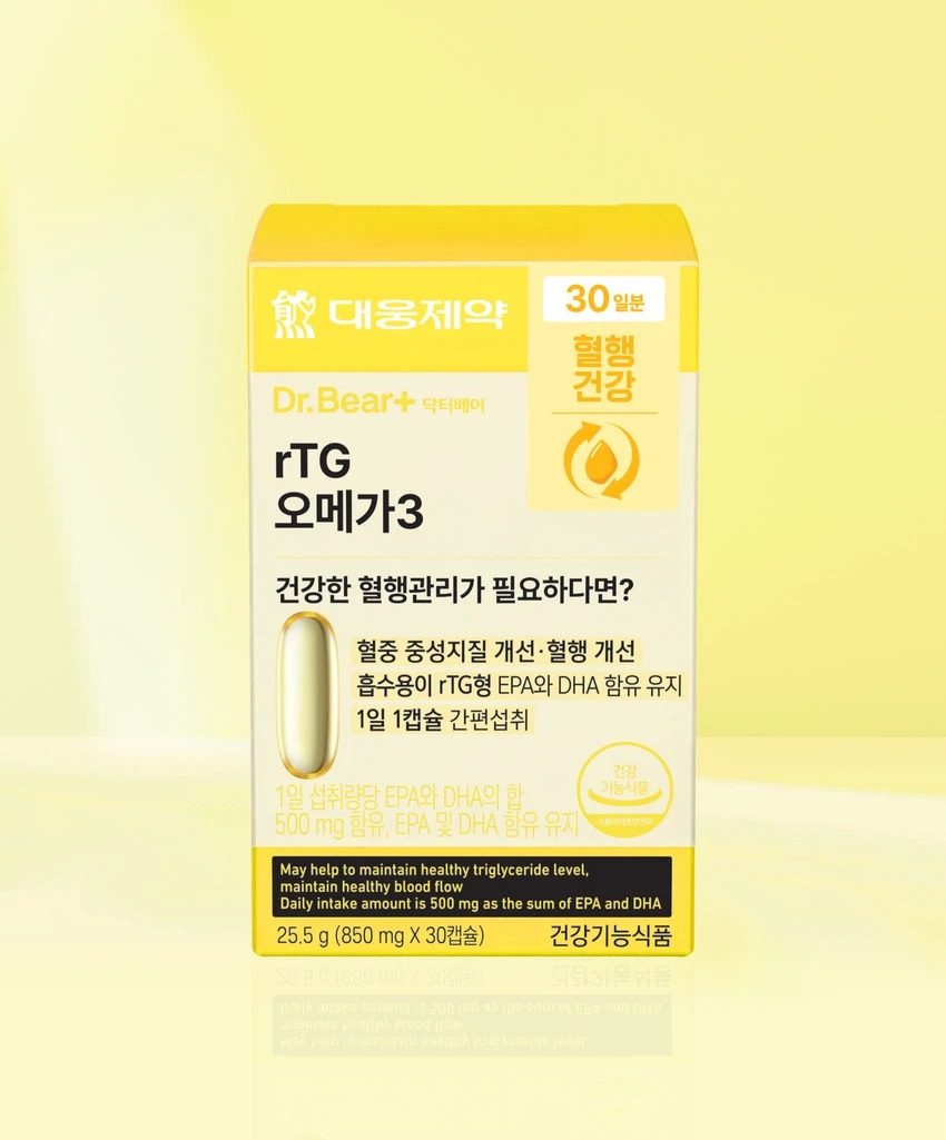 大熊制药 rTG Omega-3 30粒 30日量