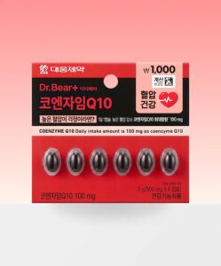 大熊制药 KoenjaimQ10 6胶囊 6日量