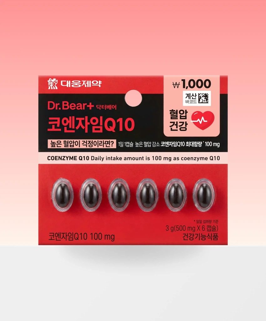 大熊制药 KoenjaimQ10 6胶囊 6日量