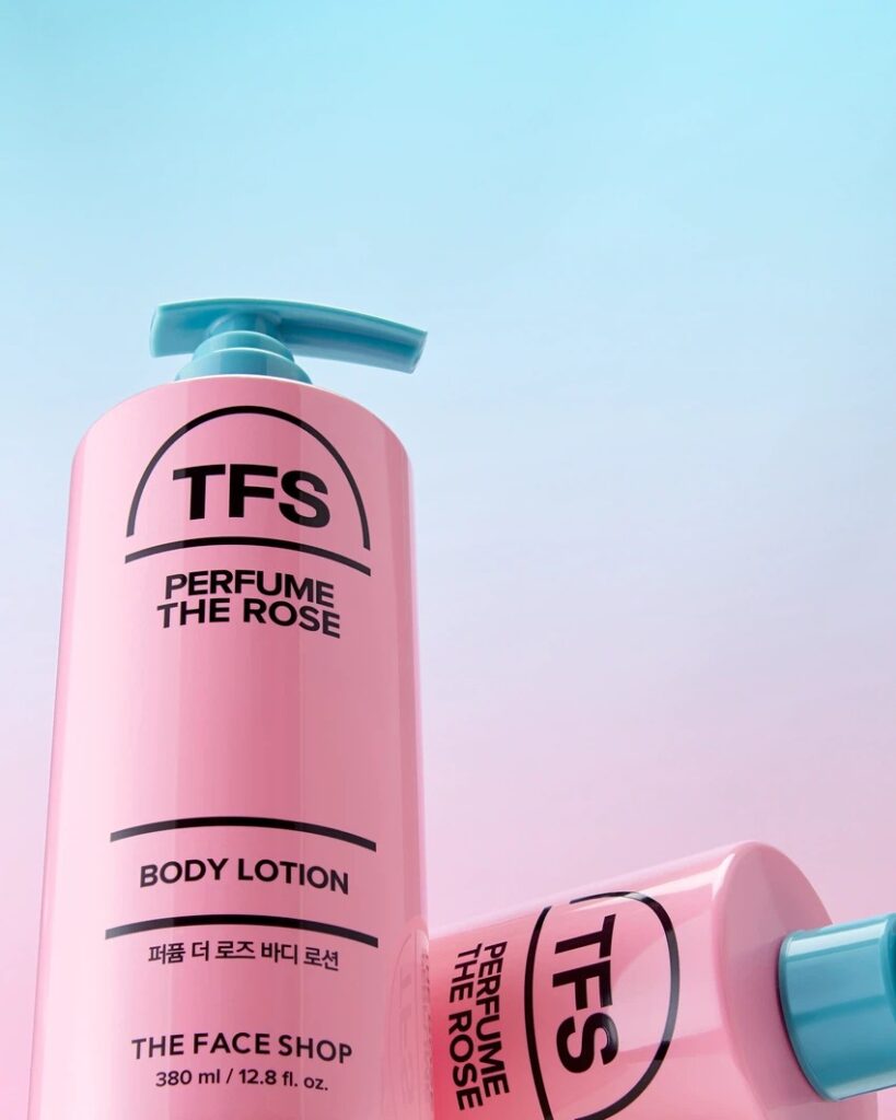 The Face Shop 香氛 Deo 玫瑰 身体 乳液380ml